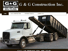 Tablet Screenshot of gandgconstructionms.com